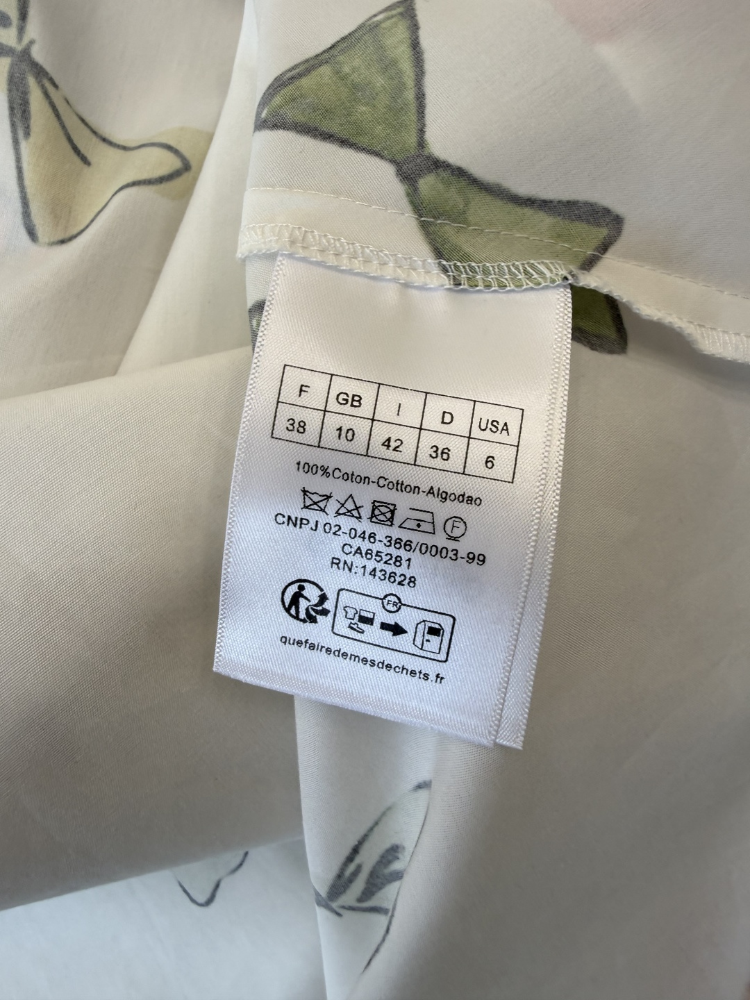 BS1250#新款连衣裙⚠️🌾Dior 蝴蝶结印花 短袖长款 连衣裙 36-42