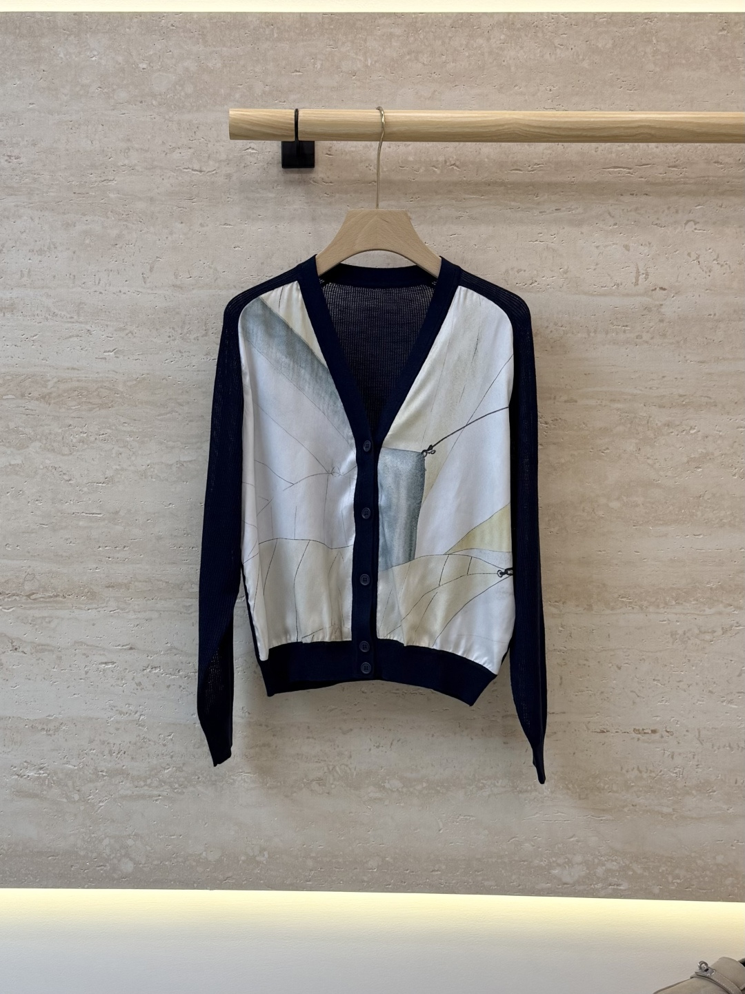 NO:923192,QD8156# New Jacket LP Top Version Silk Printed Splicing Long Sleeve Jacket Knitted 36/38/40/42, Women's Clothing, Loro Piana, Jackets & Coats, Real Silk,19860909QD8156#新款外套 LP顶级版 真丝印花拼接长袖外套针织 36/38/40/42,女装,loro piana,jackets & coats,real silk,,Women's clothing