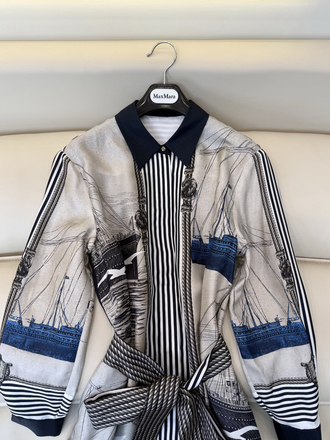 BS1255#新款连衣裙🌾Max mara 100% 桑蚕丝 长袖连衣裙 36/38/40/42