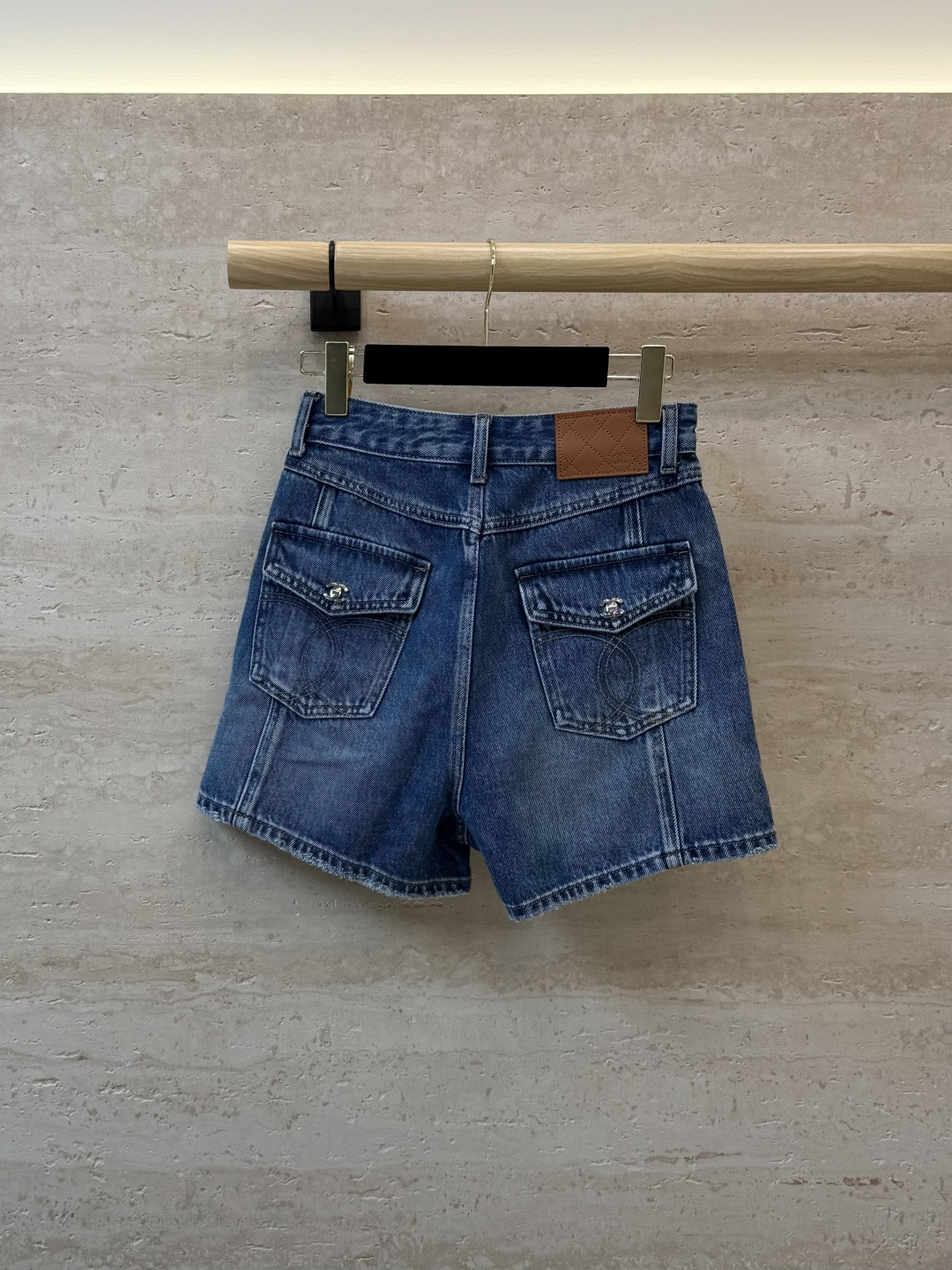 AW0118#新款牛仔裤⚠️工厂特批‼️Chanel 牛仔裤短裤 26/27/28/29/30