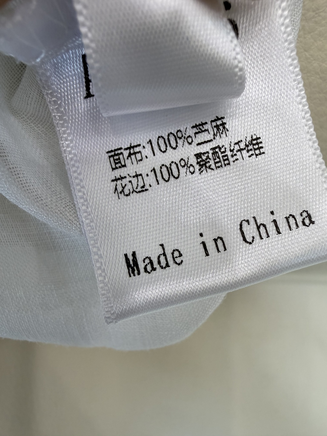 LH6596#新款衬衫⚠️工厂特批‼️荷叶边 100% 苎麻 短袖衬衫 粉色 白色 ＳＭＬ