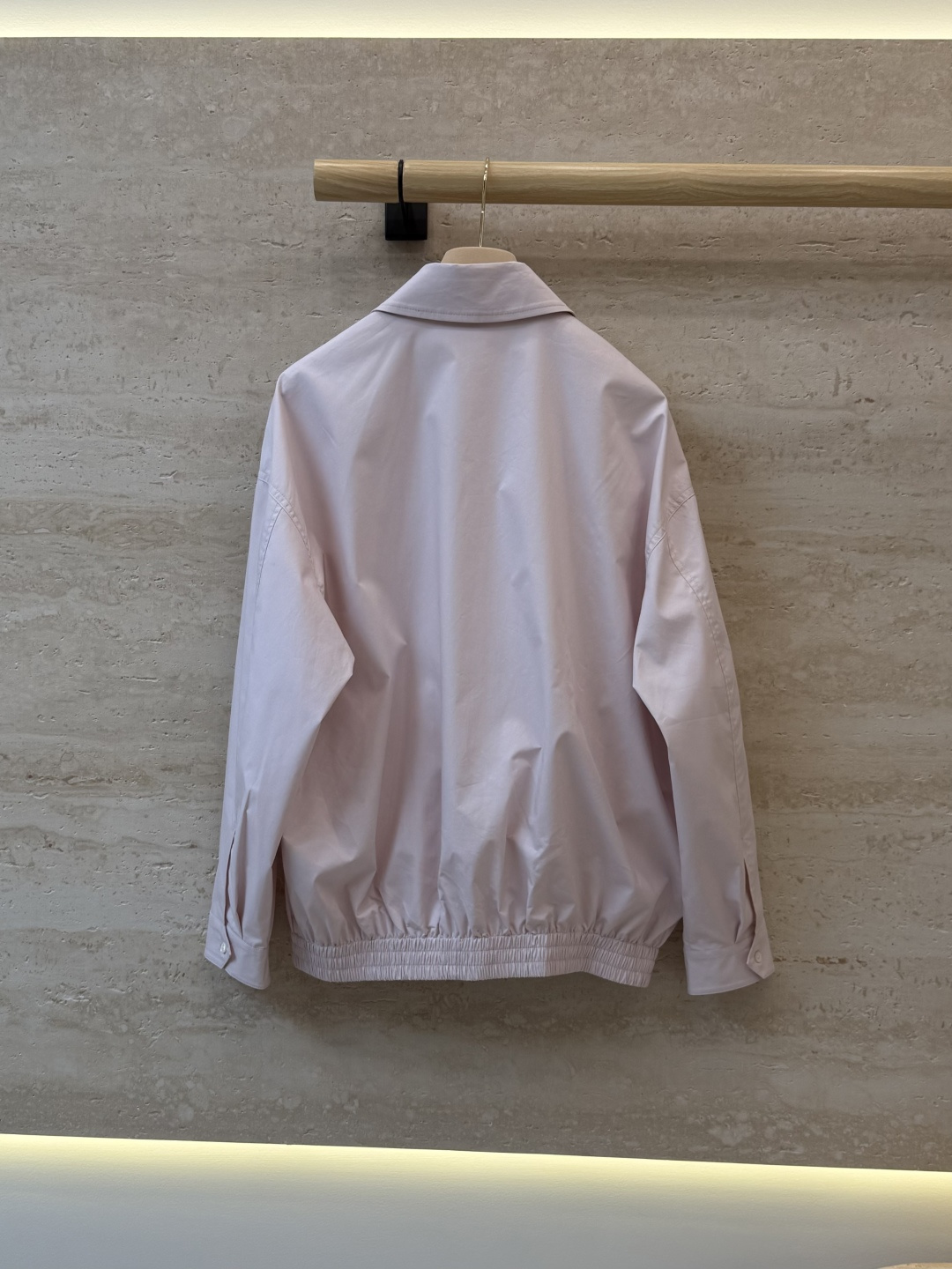 QGL052#新款外套🌾miu家 长袖拉链外套 粉色 36/38/40