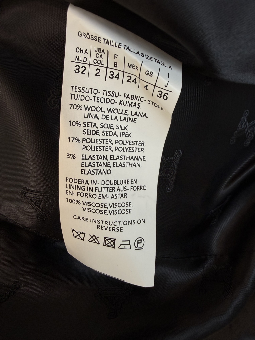 TF076#新款套装🌾 Max mara 70%羊毛西装外套➕长裤 套装 36/38/40/42