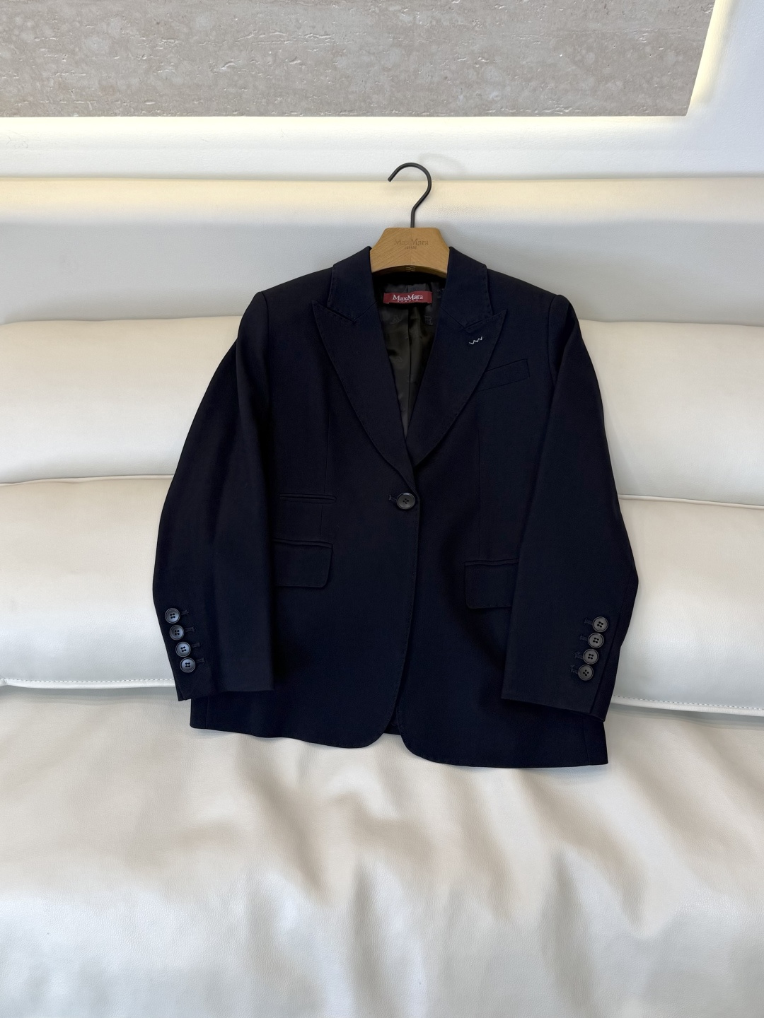 TF076#新款套装🌾 Max mara 70%羊毛西装外套➕长裤 套装 36/38/40/42