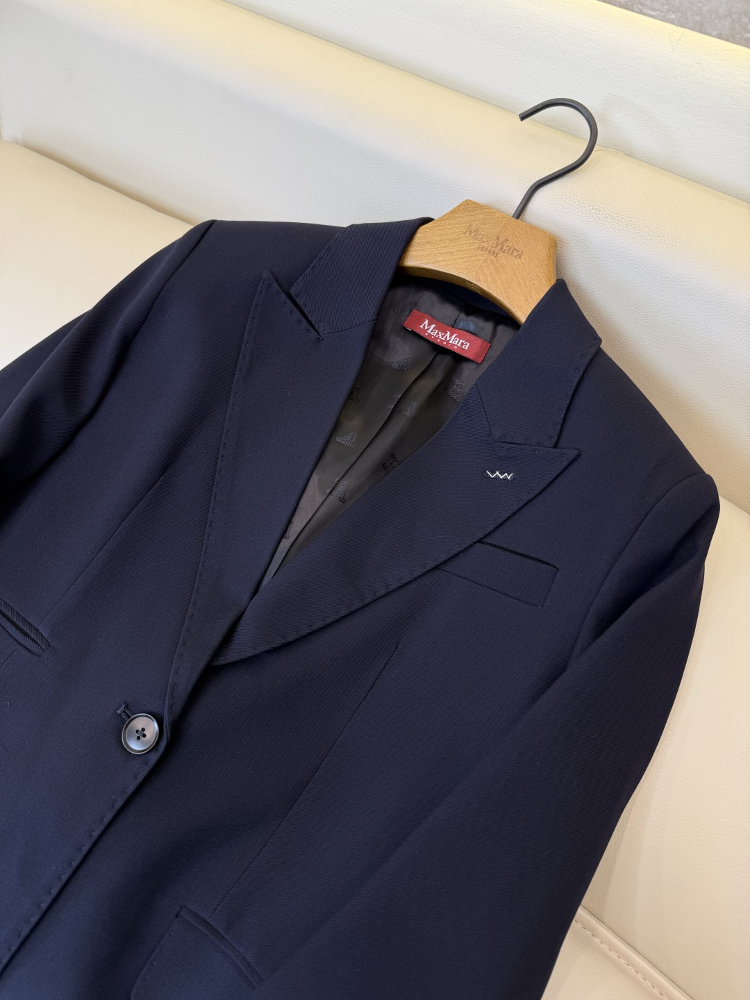 TF076#新款套装🌾 Max mara 70%羊毛西装外套➕长裤 套装 36/38/40/42
