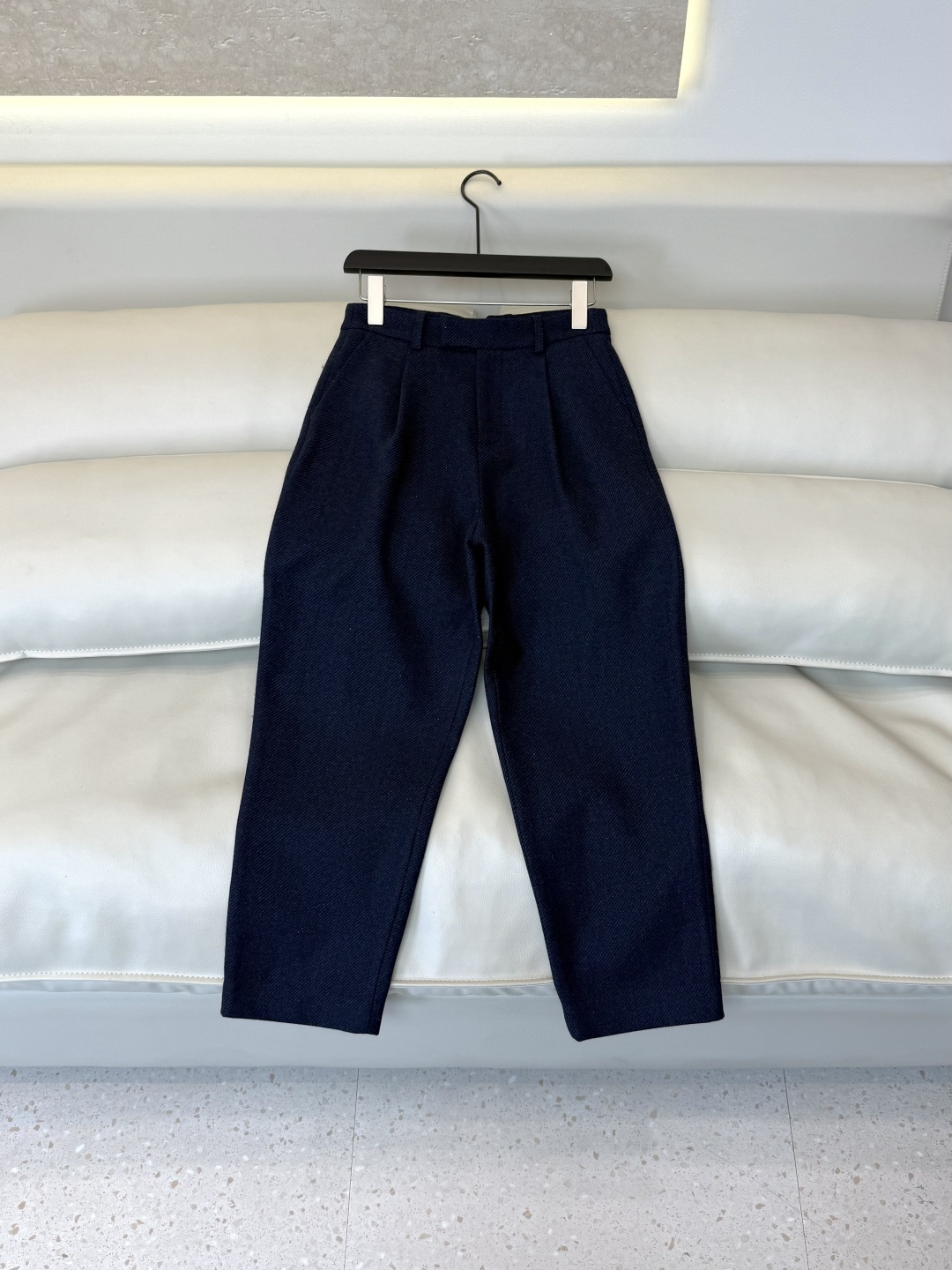 TF058#新款套装🌾 Gucci 金扣 双排扣 100% 羊毛西装➕长裤 套装 藏青色 SMLXL