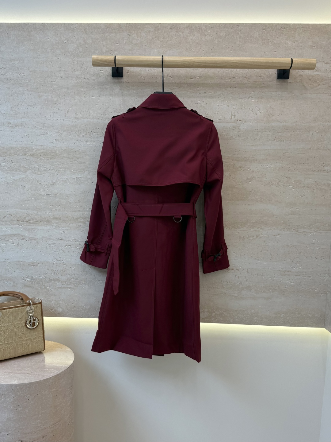 LF029#新款风衣🌾 Gucci 双排扣 红色 风衣 36/38/40/42