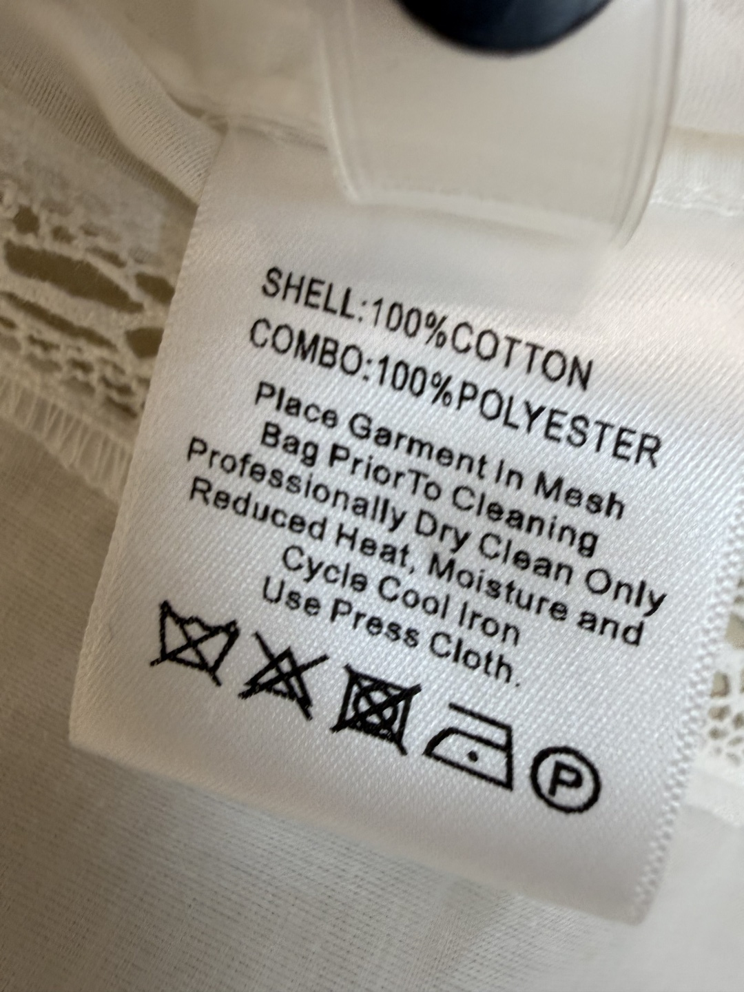 LH0127#新款上衣⚠️工厂特批‼️ 重工绣花长袖 白色上衣 SML