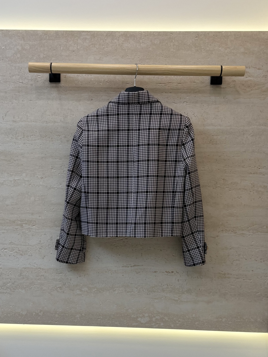 XZ0200#新款外套⚠️🌾  chanel 格纹 拉链长袖外套 SMLXL