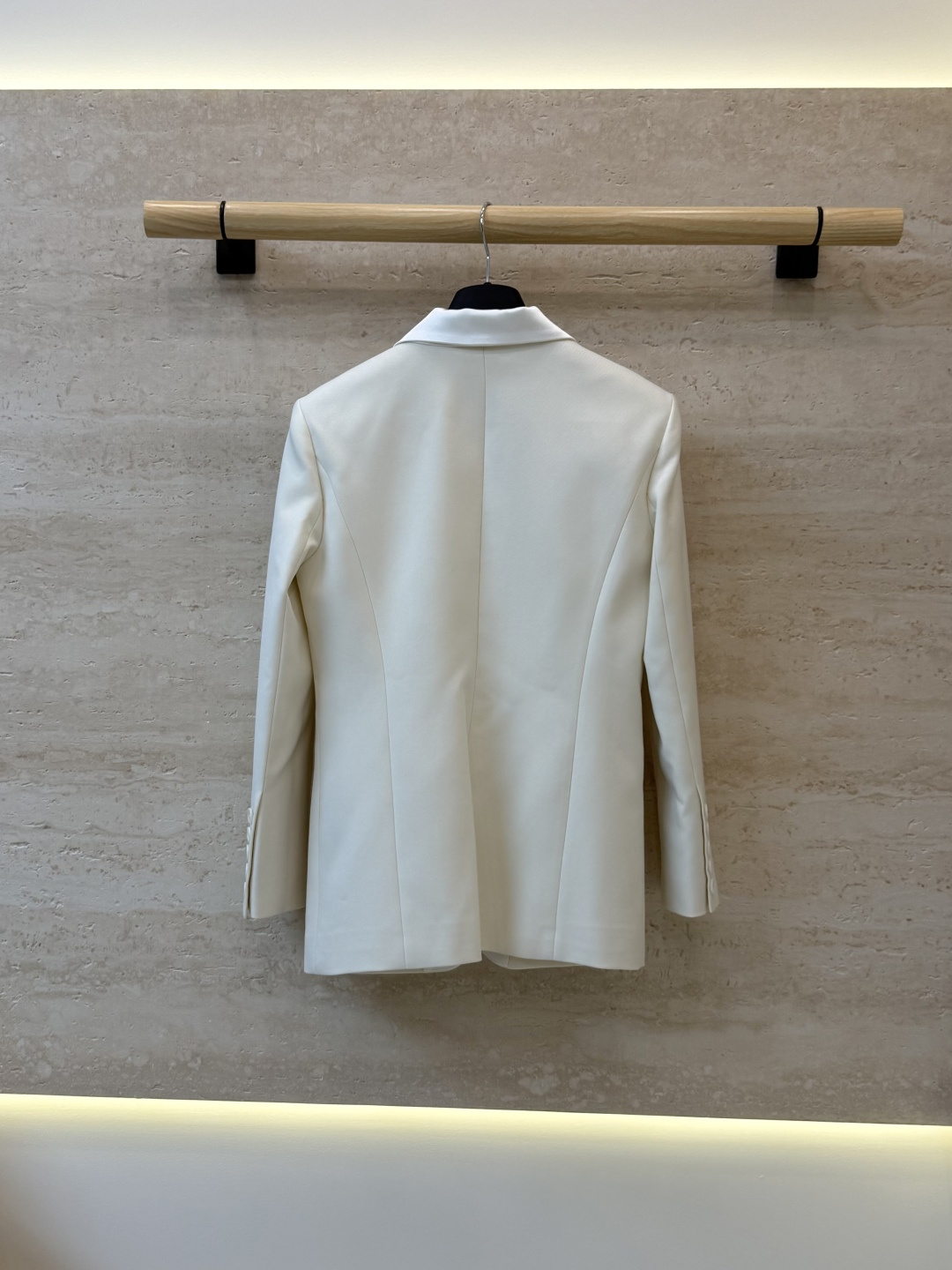 XZ0196#新款外套⚠️🌾 范思哲 秋冬新款 15%羊毛 长袖 外套 米白色 36-42