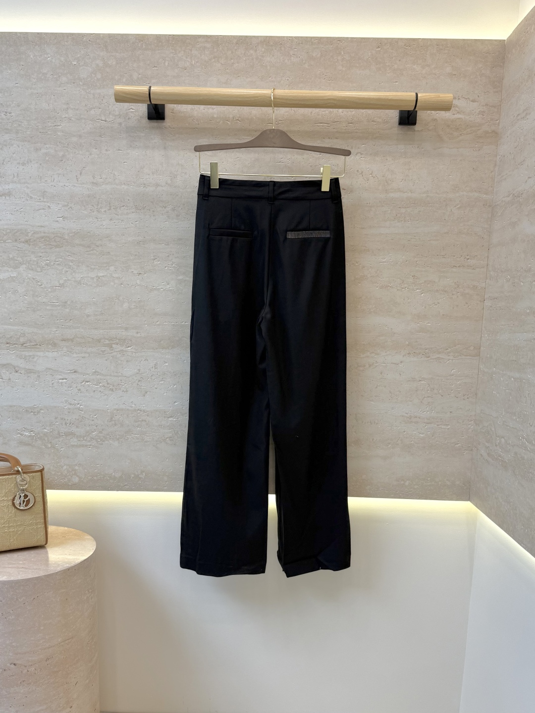 LLS022#新款裤子⚠️🌾 BC 链条装饰 西装裤 显瘦 长裤 两色 SMLXL