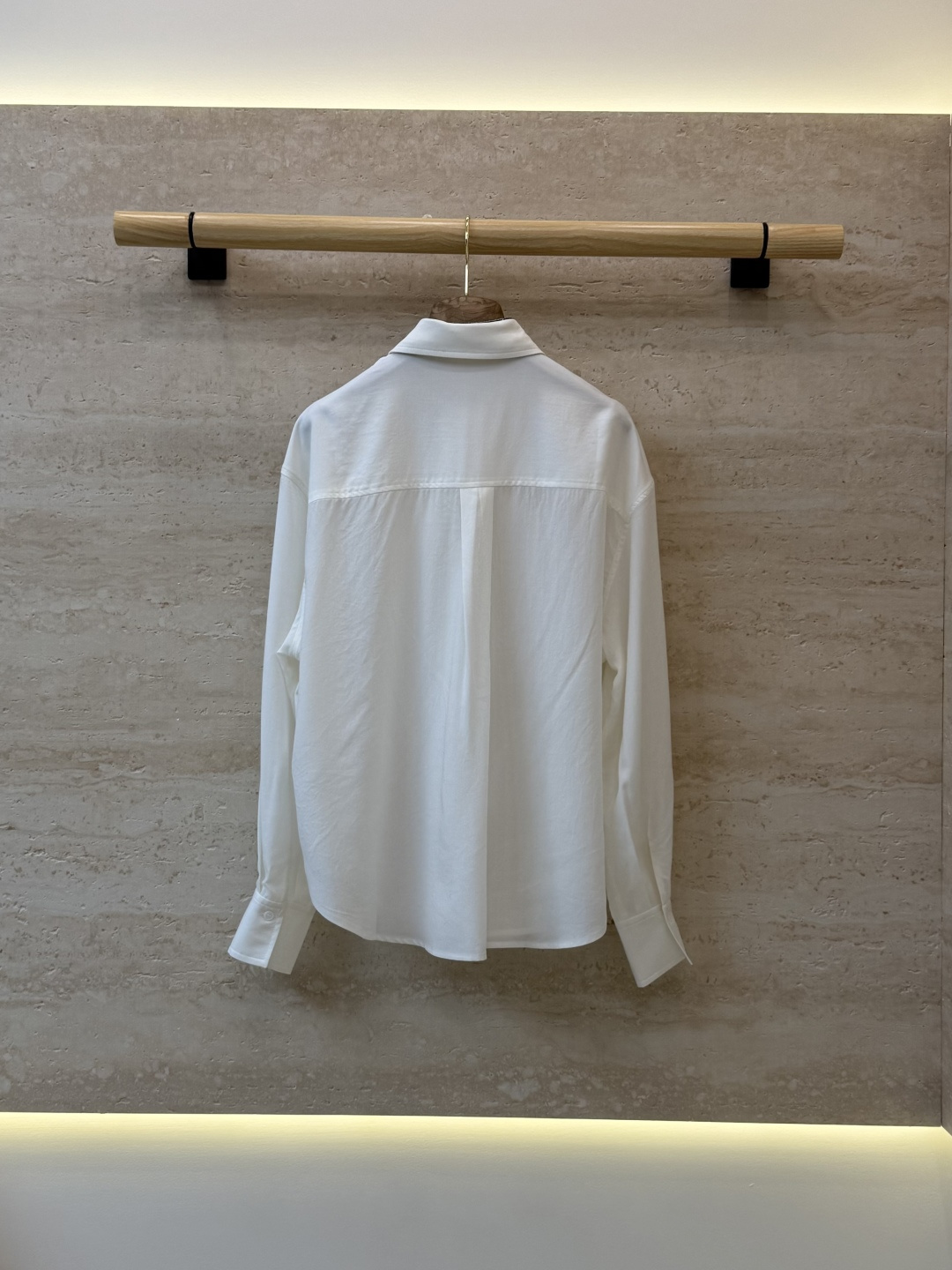 LLS025#新款衬衫⚠️🌾 BC 重工链条长袖白色衬衫 SMLXL