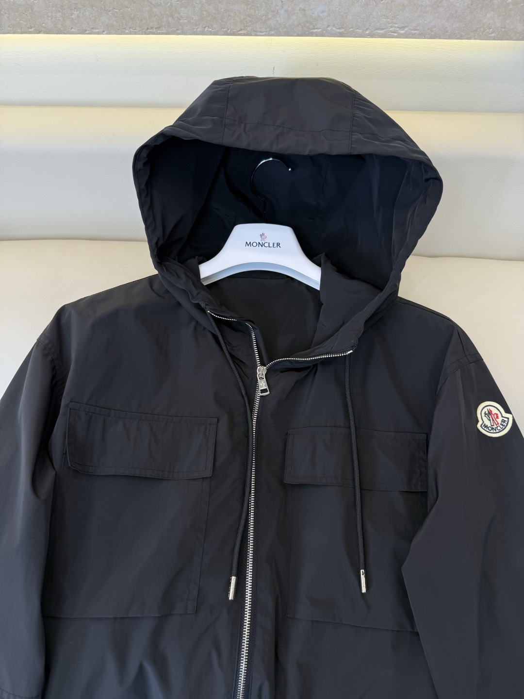 CX0242#新款外套⚠️🌾 Moncler 拉链外套 黑色 粉色 SML