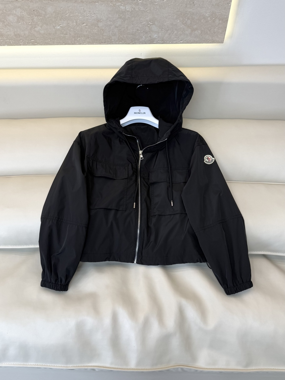 CX0242#新款外套⚠️🌾 Moncler 拉链外套 黑色 粉色 SML