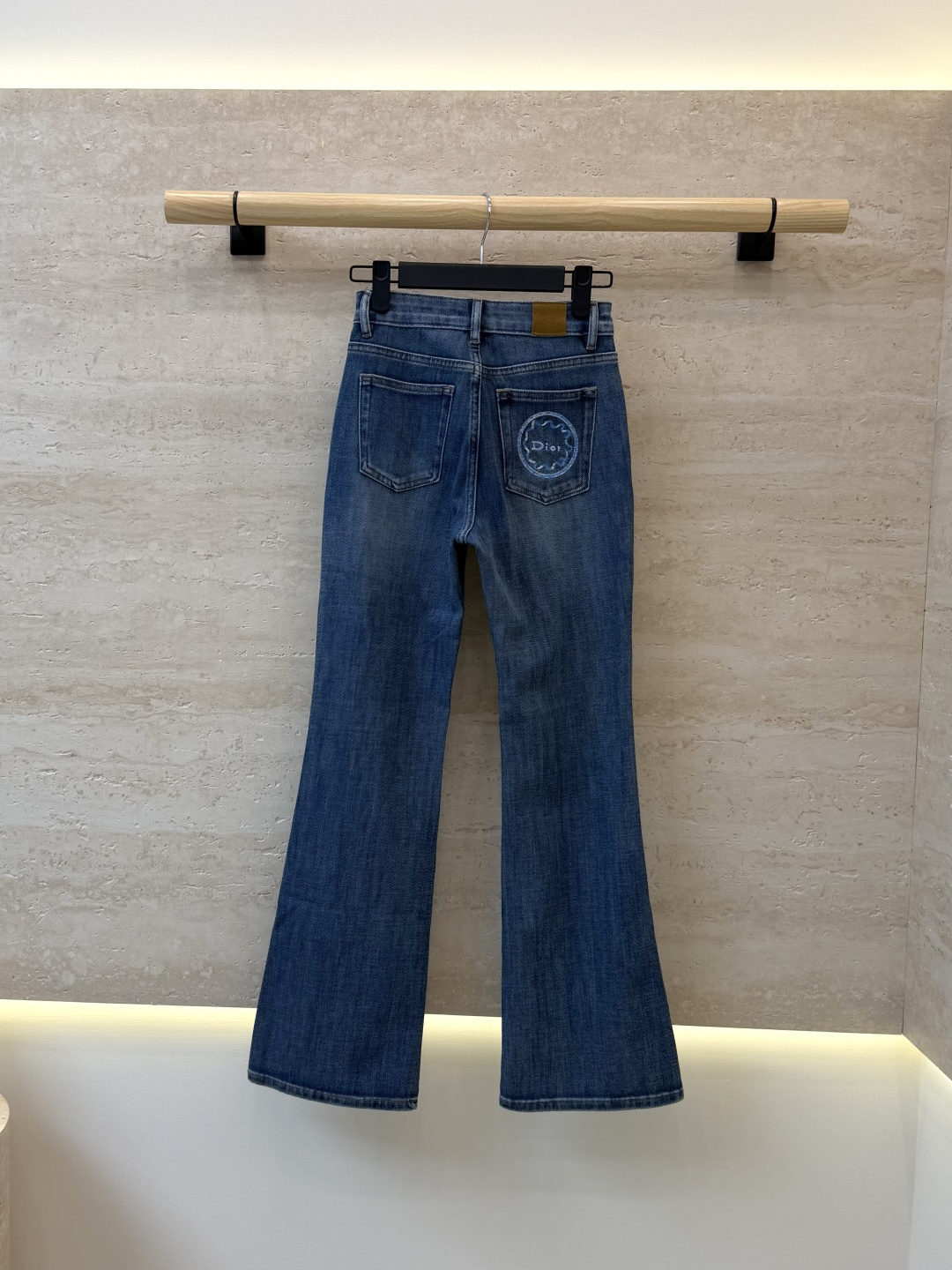 CX0250#新款牛仔裤⚠️工厂特批‼️ dior 极简风 牛仔棉显瘦牛仔裤 浅蓝色 深蓝色 26-30码