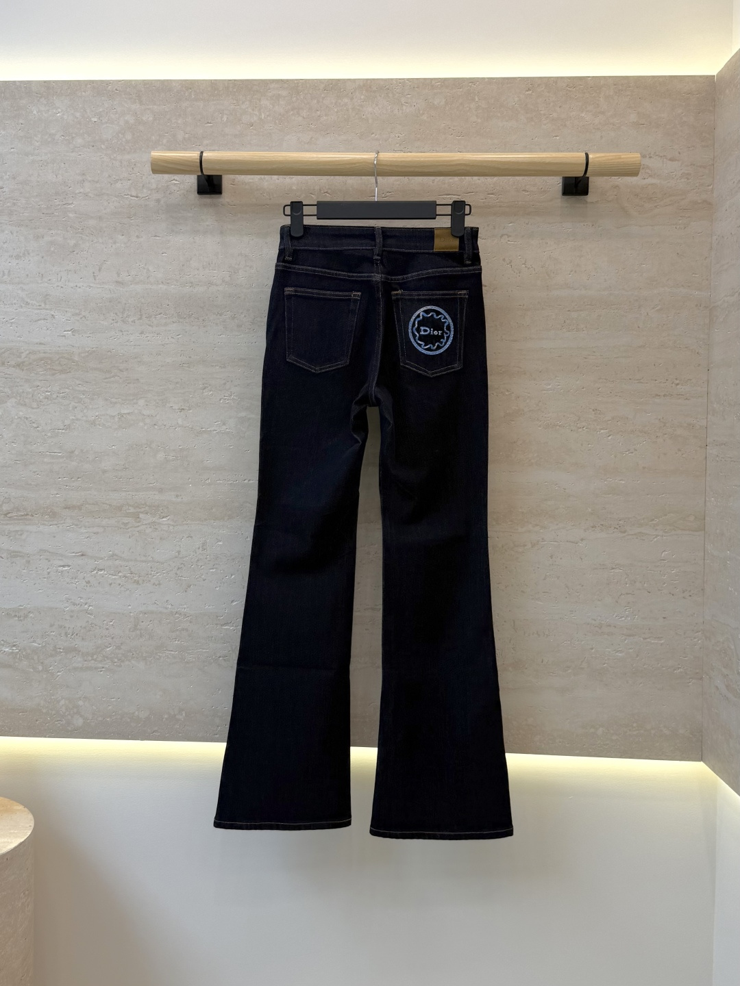 CX0250#新款牛仔裤⚠️工厂特批‼️ dior 极简风 牛仔棉显瘦牛仔裤 浅蓝色 深蓝色 26-30码