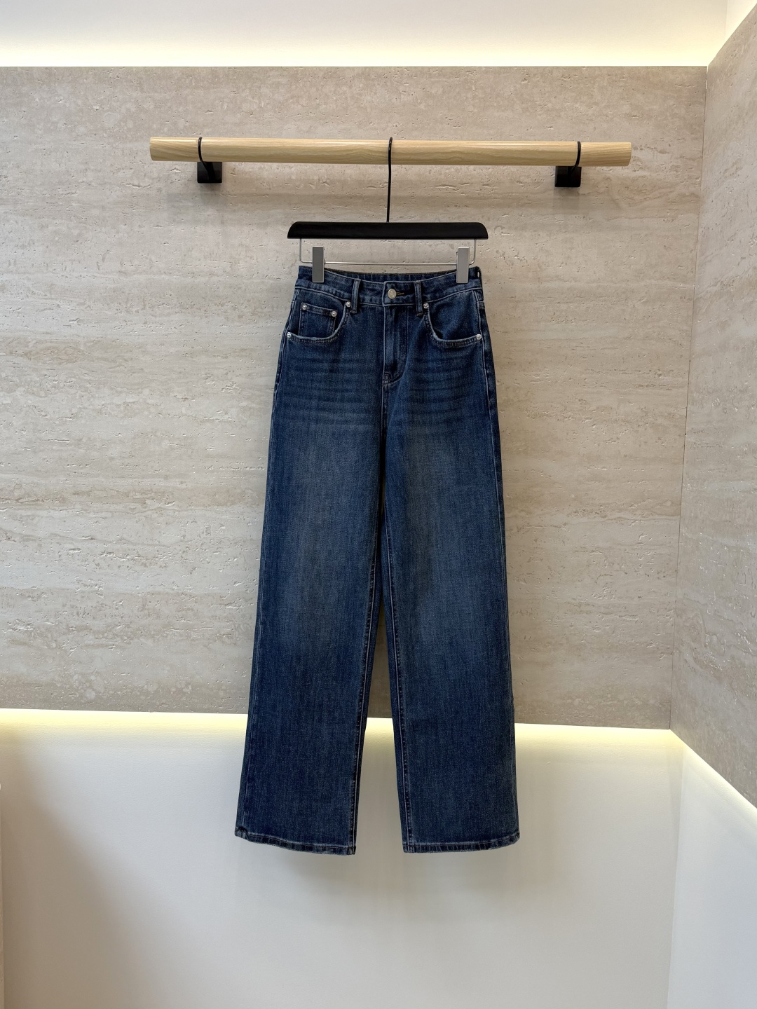 CX0258#新款牛仔裤⚠️工厂特批‼️ Loewe 极简风 牛仔棉显瘦牛仔裤  26-30码
