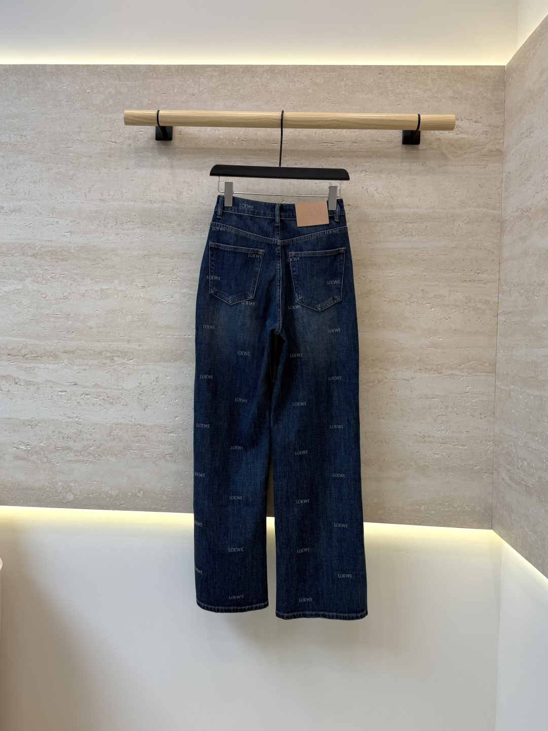 CX0260#新款牛仔裤⚠️工厂特批‼️ Loewe 极简风 牛仔棉显瘦牛仔裤  26-30码
