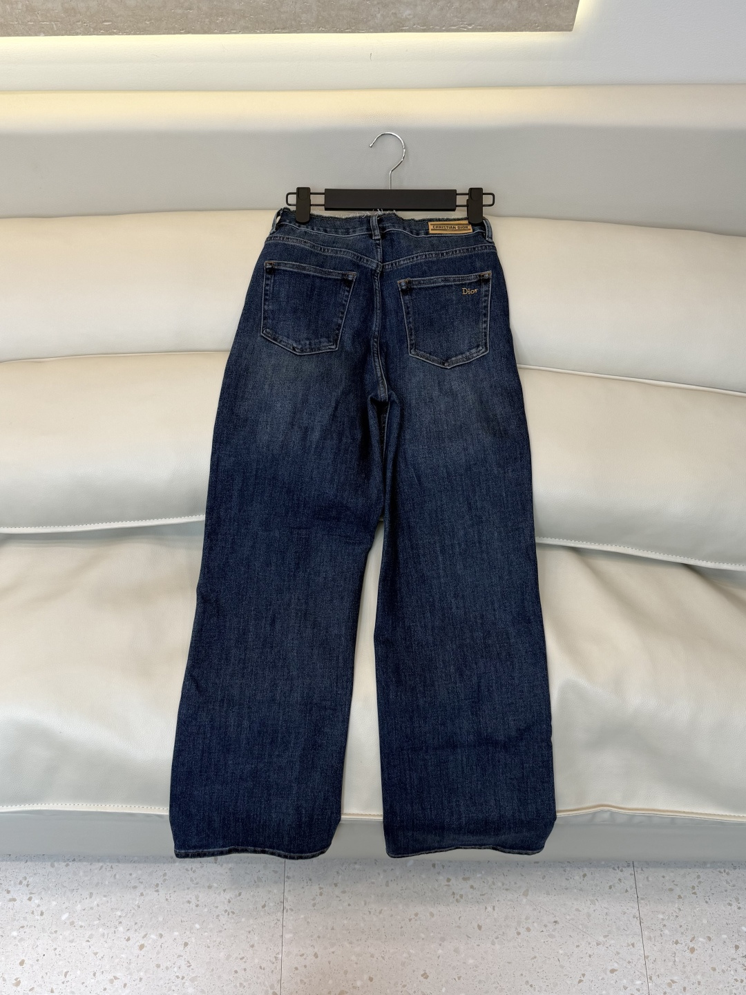 CX0266#新款牛仔裤⚠️工厂特批‼️ dior 极简风 牛仔棉显瘦牛仔裤  26-30码