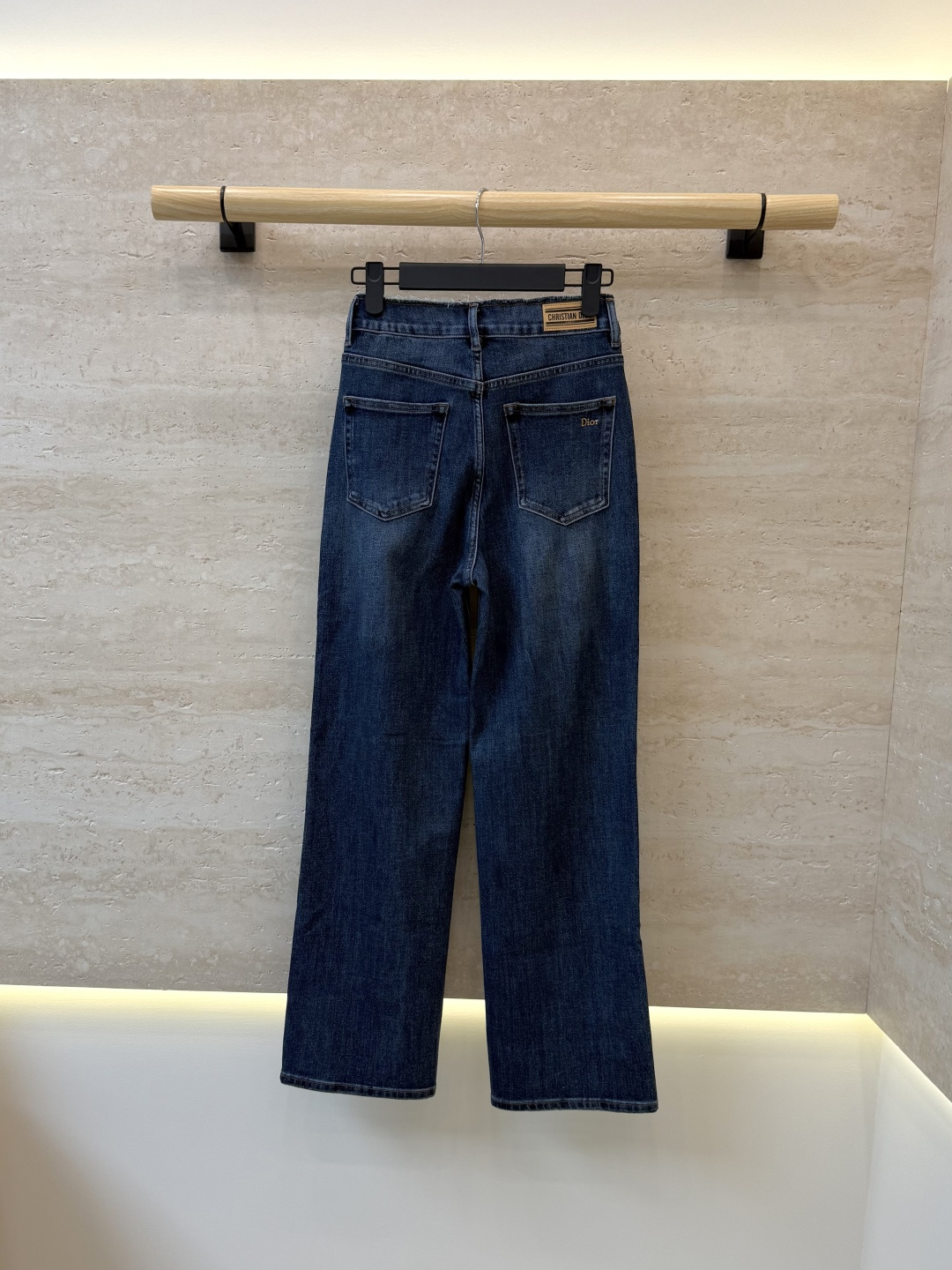 CX0266#新款牛仔裤⚠️工厂特批‼️ dior 极简风 牛仔棉显瘦牛仔裤  26-30码