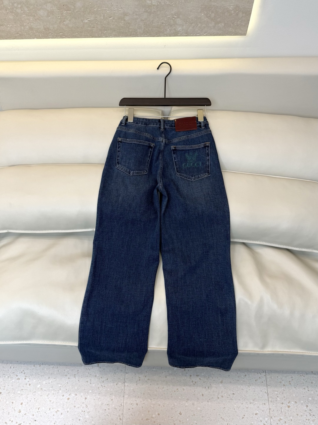 CX0265#新款牛仔裤⚠️工厂特批‼️ Gucci 极简风 牛仔棉显瘦牛仔裤  26-30码