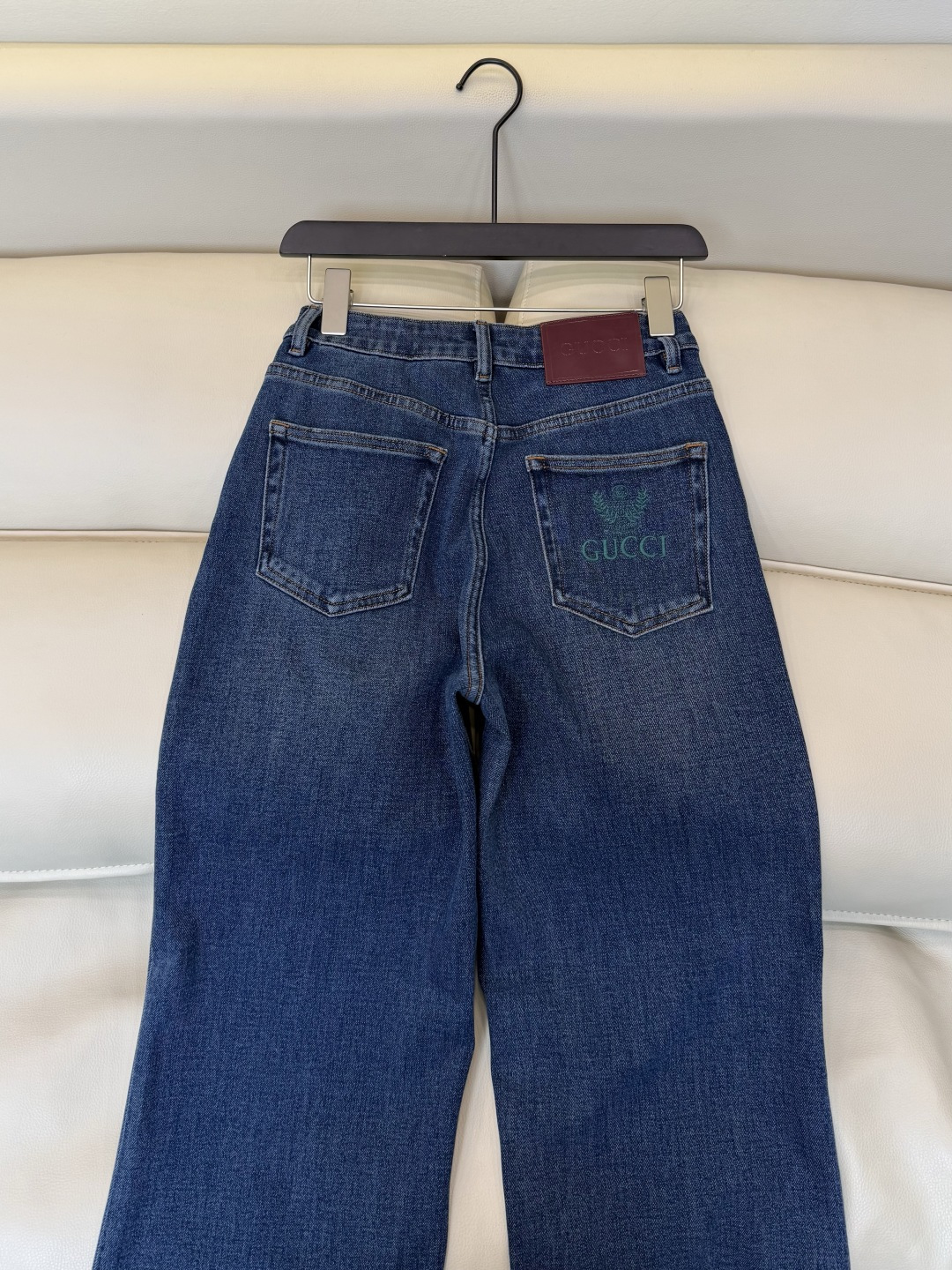CX0265#新款牛仔裤⚠️工厂特批‼️ Gucci 极简风 牛仔棉显瘦牛仔裤  26-30码