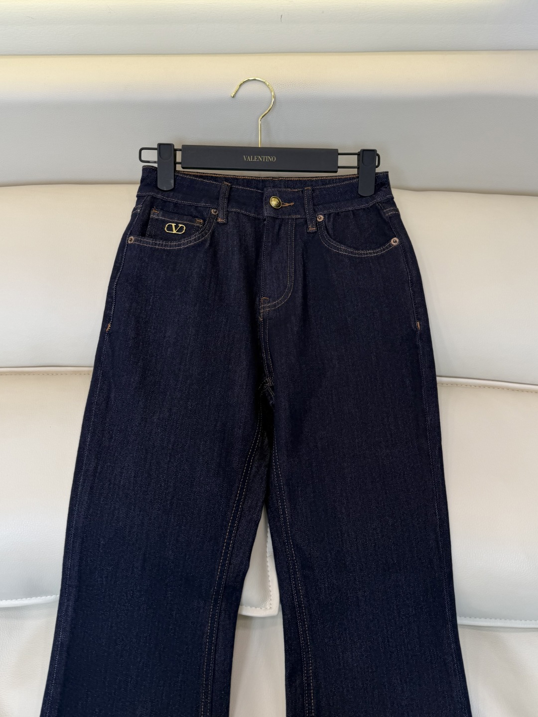CX0264#新款牛仔裤⚠️工厂特批‼️ Val 极简风 牛仔棉显瘦牛仔裤  两色 26-30码