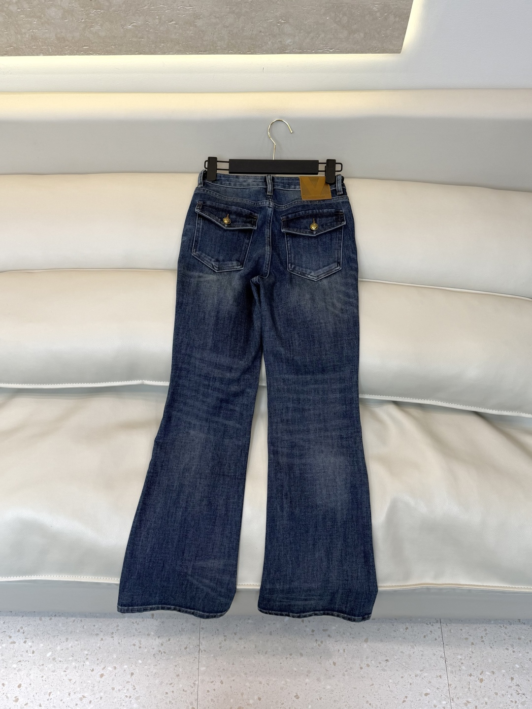 CX0264#新款牛仔裤⚠️工厂特批‼️ Val 极简风 牛仔棉显瘦牛仔裤  两色 26-30码