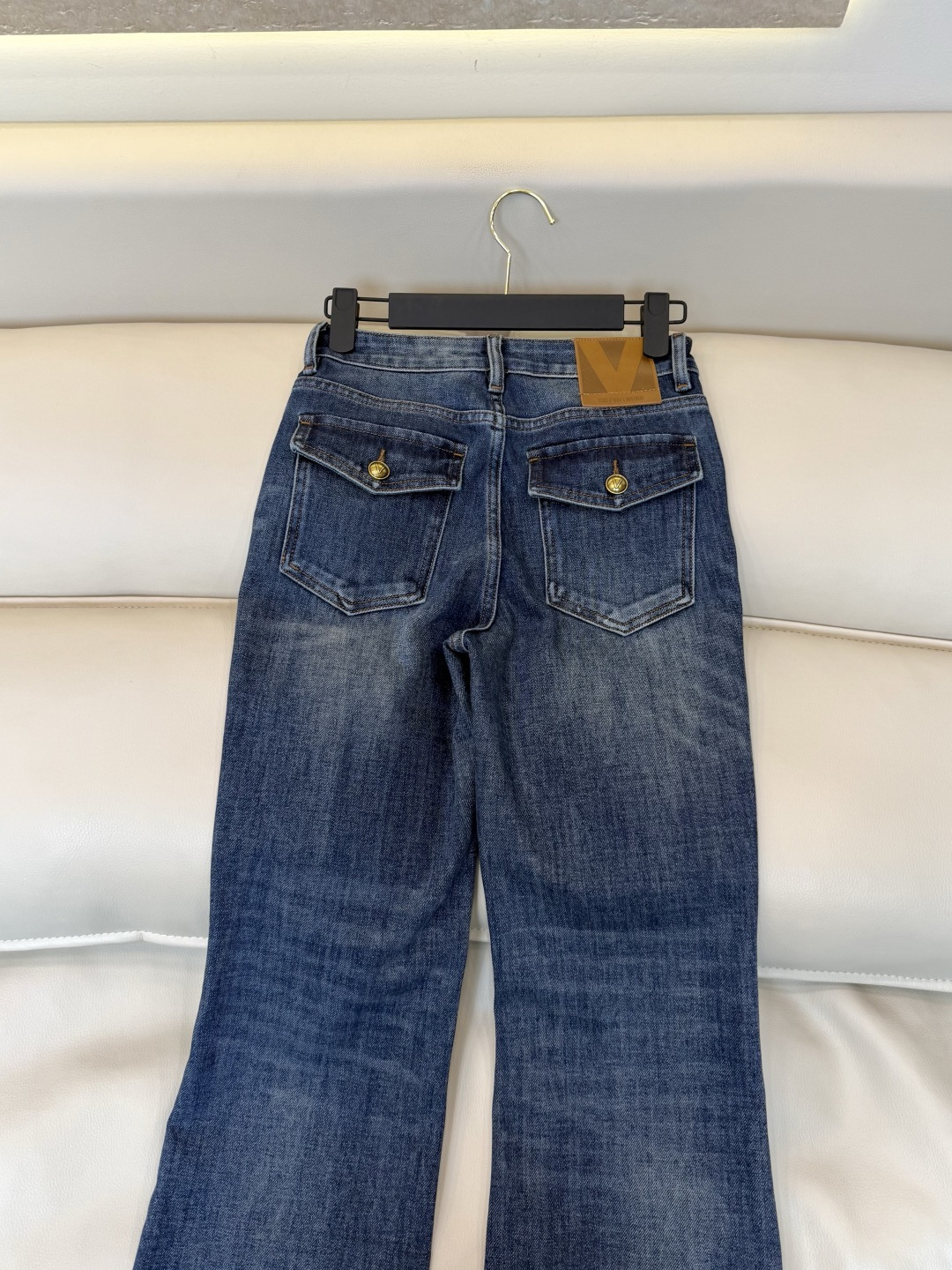 CX0264#新款牛仔裤⚠️工厂特批‼️ Val 极简风 牛仔棉显瘦牛仔裤  两色 26-30码