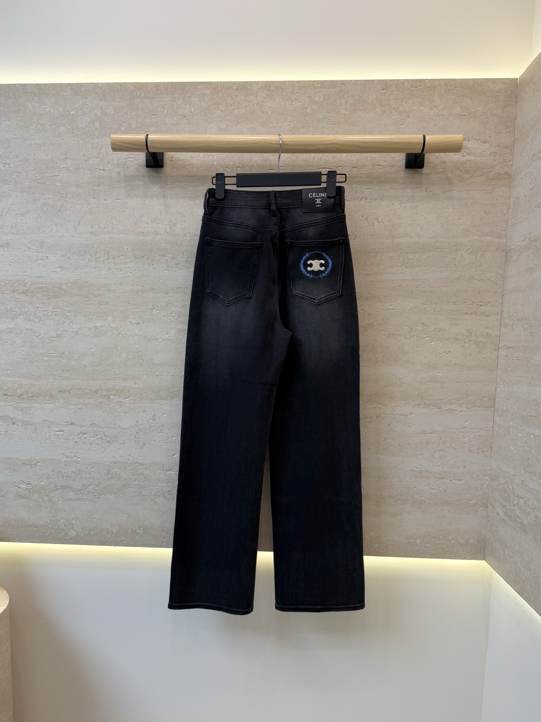 CX0268#新款牛仔裤⚠️工厂特批‼️ 小香 极简风 牛仔棉显瘦牛仔裤  两色 26-30码