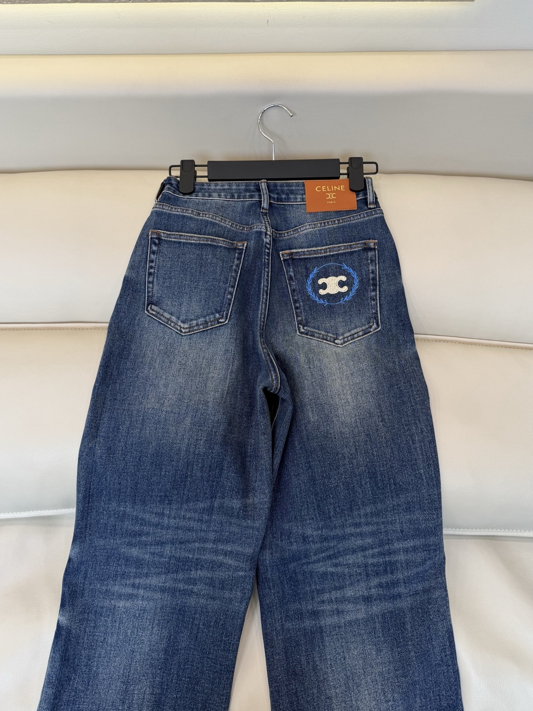 CX0268#新款牛仔裤⚠️工厂特批‼️ 小香 极简风 牛仔棉显瘦牛仔裤  两色 26-30码