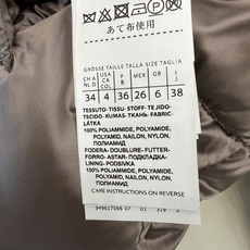 MX706#新款羽绒服🌾 max mara 配原包装 原标顶级版 90% 鹅绒羽绒服 黑色/灰色/咖色 38/40/ MX706#新款羽绒服🌾 max mara 配原包装 原标顶级版 90% 鹅绒羽绒服 黑色/灰色/咖色 38/40/