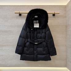 88287#新款羽绒服🌾 Max mara 超大狐狸毛领 配腰带收腰中长款90%白鹅绒 羽绒服 黑色 米色 咖色 38/ 88287#新款羽绒服🌾 Max mara 超大狐狸毛领 配腰带收腰中长款90%白鹅绒 羽绒服 黑色 米色 咖色 38/