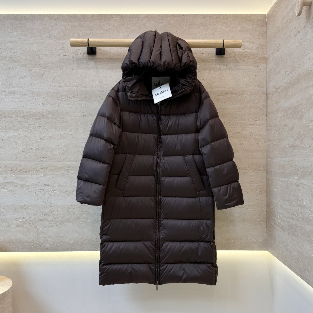 88385#新款羽绒服🌾 Max mara 拉链款 长款90%白鹅绒 羽绒服 黑色 米色 咖色 38/40/42/44 88385#新款羽绒服🌾 Max mara 拉链款 长款90%白鹅绒 羽绒服 黑色 米色 咖色 38/40/42/44