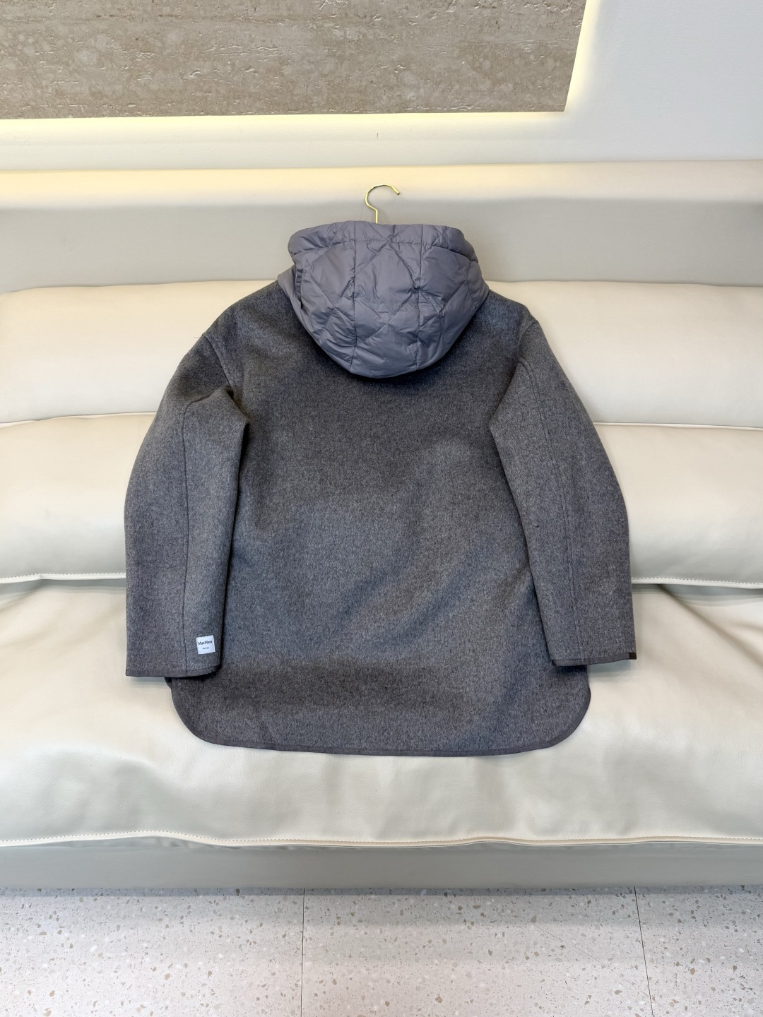 88392#新款羽绒服🌾 Max mara 90%白鹅绒 羽绒马甲 两件套羽绒服 深灰色 浅灰色 38/40/42