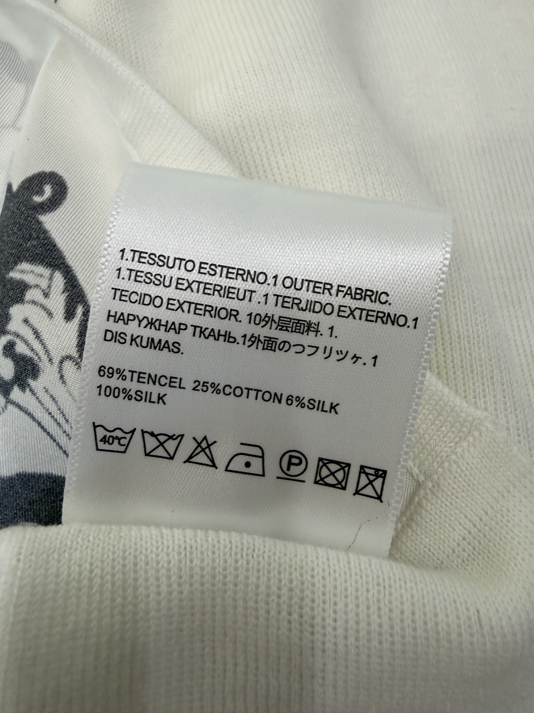 H#新款毛衣🌾 H家 爱马仕 针织拼100%真丝印花 长袖上衣 米白 黑色 橘色 SMLXL