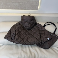 MX727#新款羽绒服🌾 max mara 配原包装 原标高定版 拉链带帽 斗篷版90% 鹅绒羽绒服 黑色/蓝色/米 MX727#新款羽绒服🌾 max mara 配原包装 原标高定版 拉链带帽 斗篷版90% 鹅绒羽绒服 黑色/蓝色/米