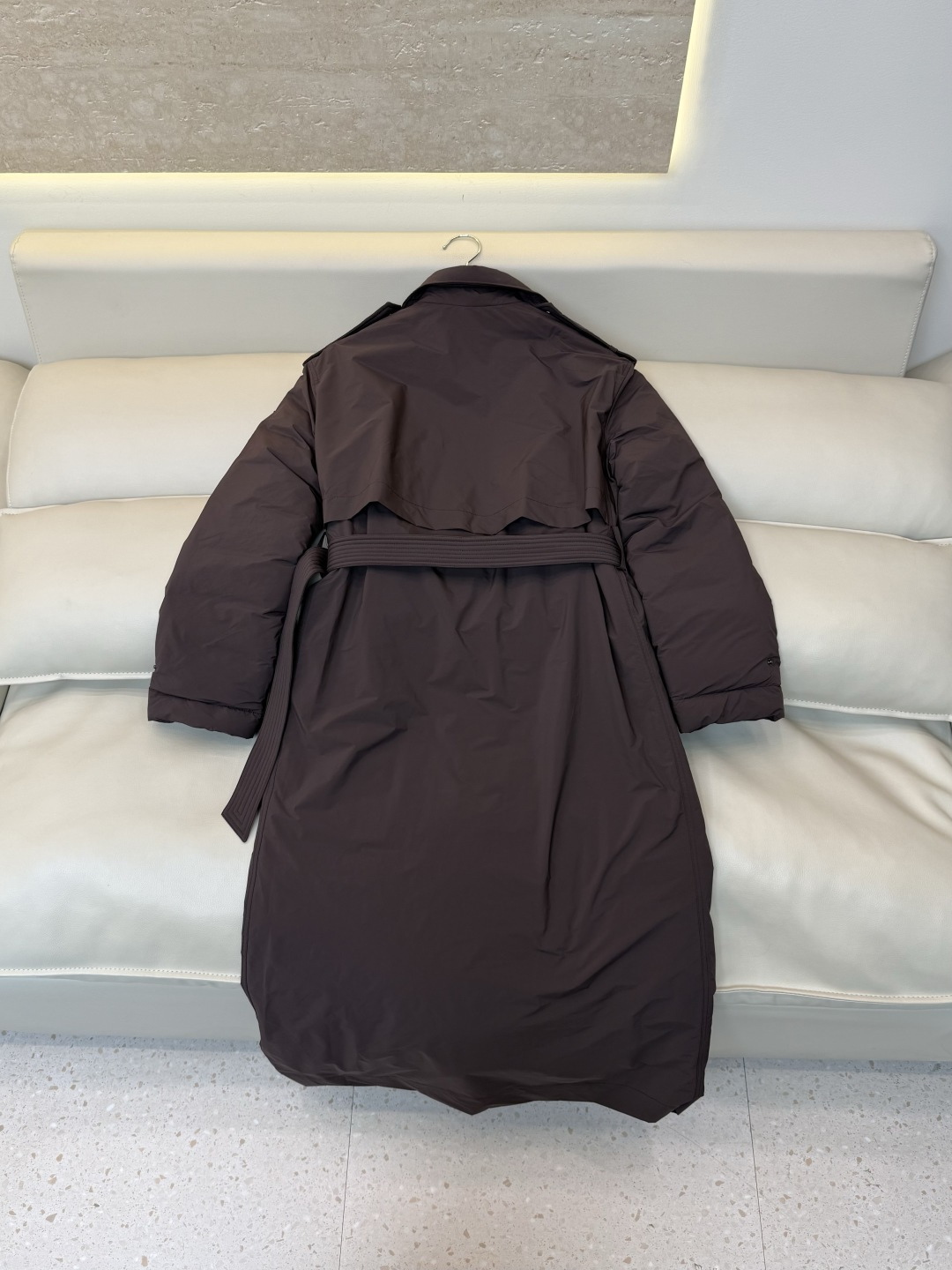 #新款羽绒服🌾 Moncler 风衣款 90% 白鹅绒 长款羽绒服 三色 SML