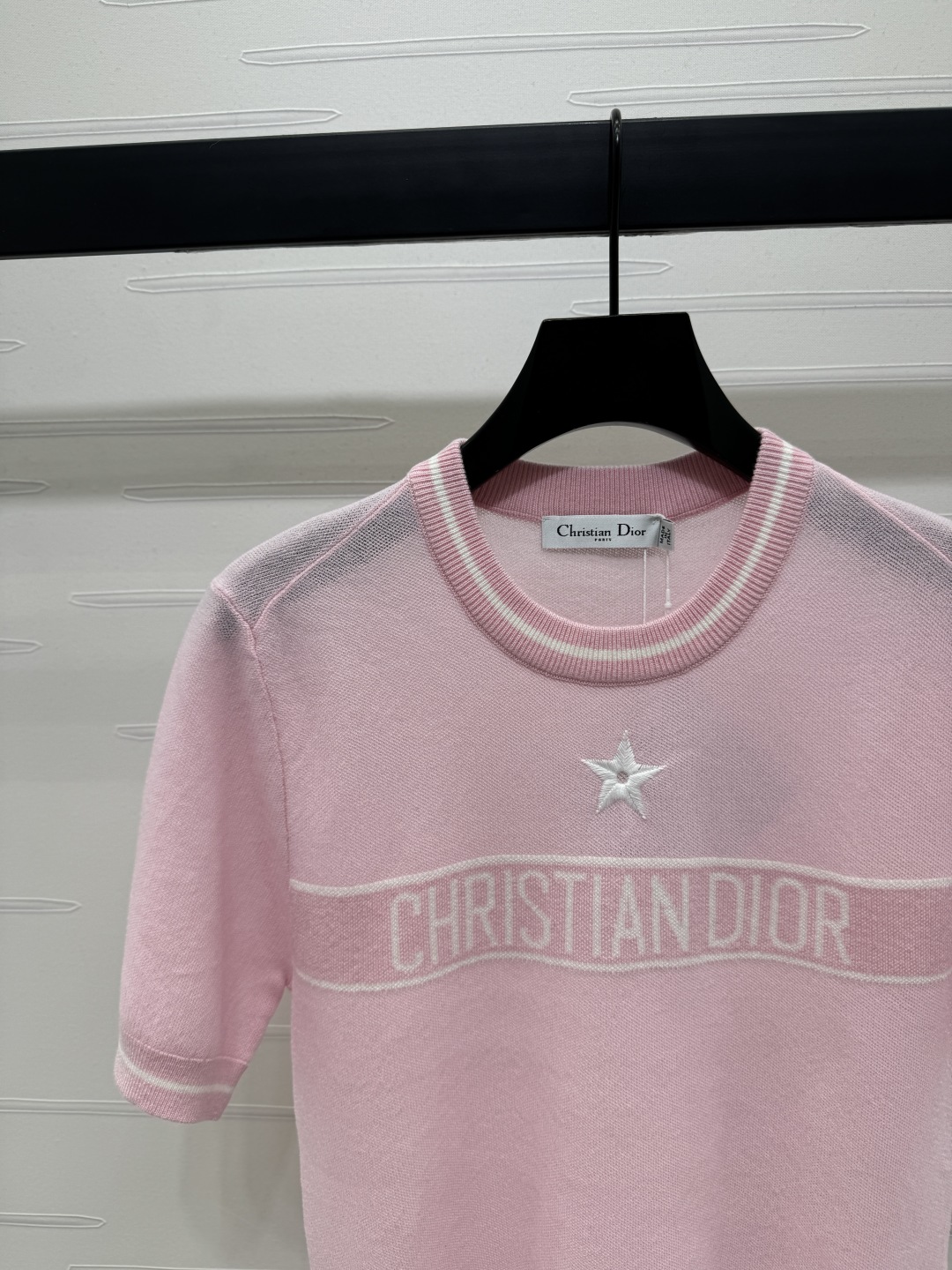 Dior 2025 Spring/Summer Collection: Logo Knit Short Sleeve Top 5 cmp i1745948923672 3463 0 3