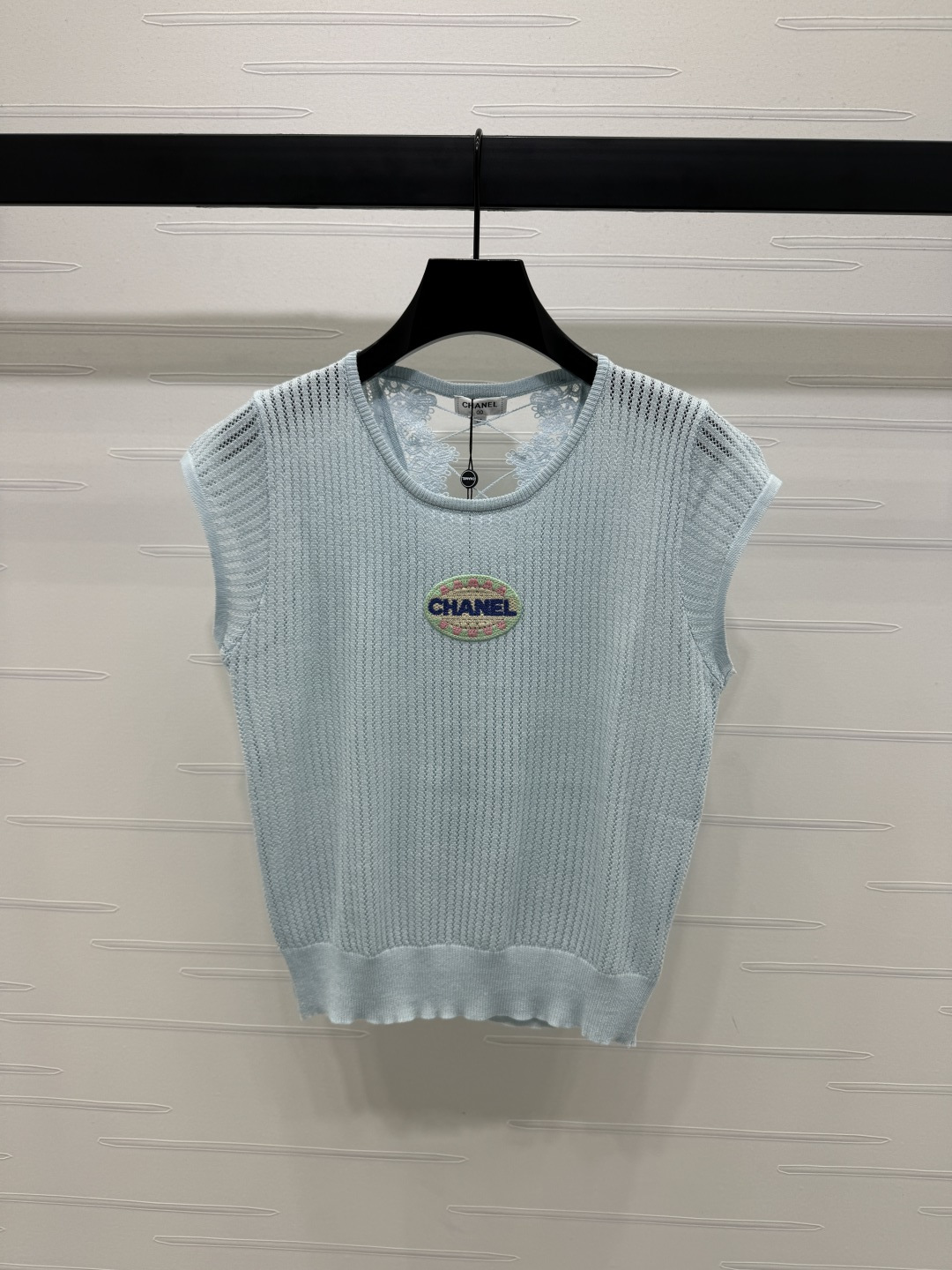 Chanel Sleeveless Knit Top - Chic, Comfortable, and Exclusively Designed