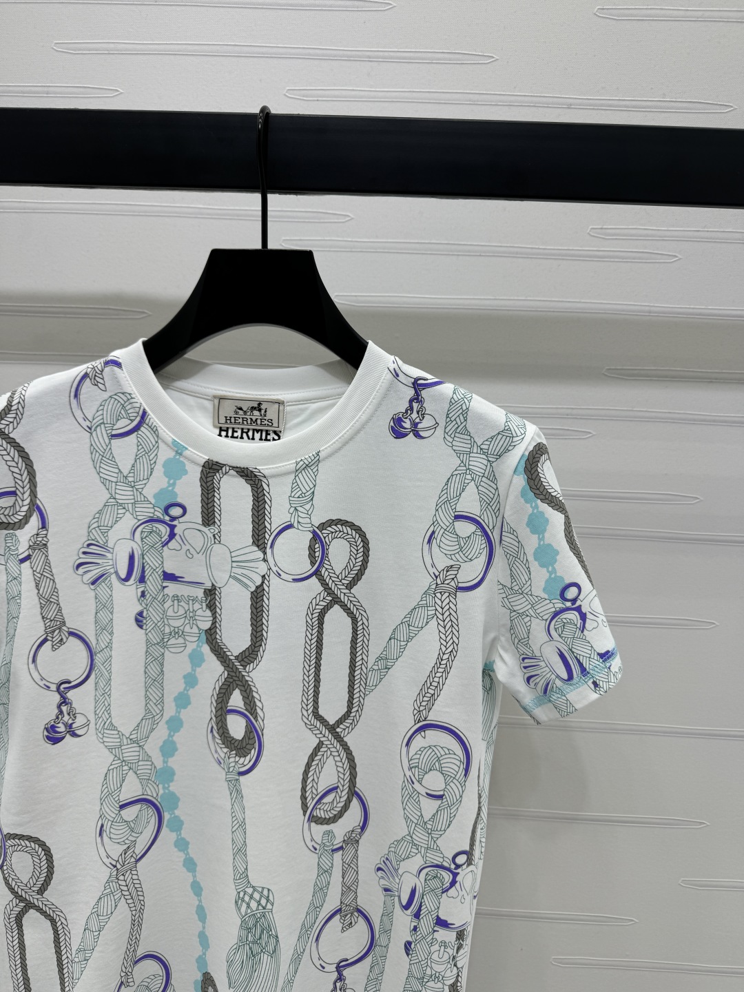 High Quality Women’s Rope T-shirts: Hermes Spring/Summer 2025 Collection - 图片 2