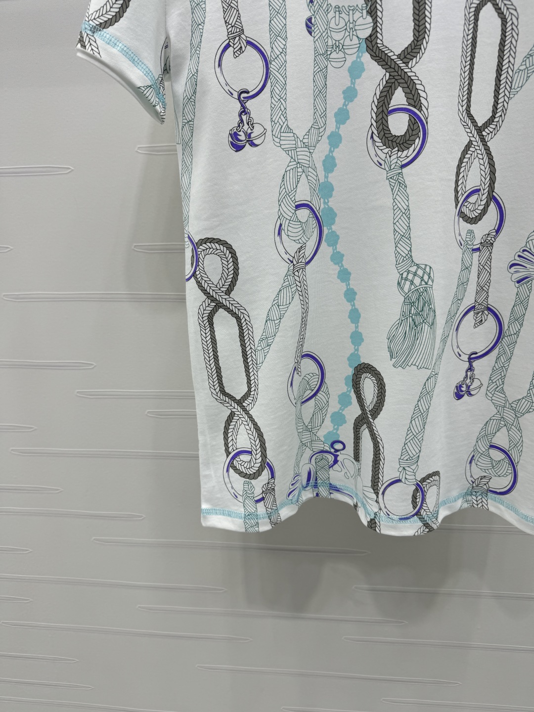 High Quality Women’s Rope T-shirts: Hermes Spring/Summer 2025 Collection - 图片 5