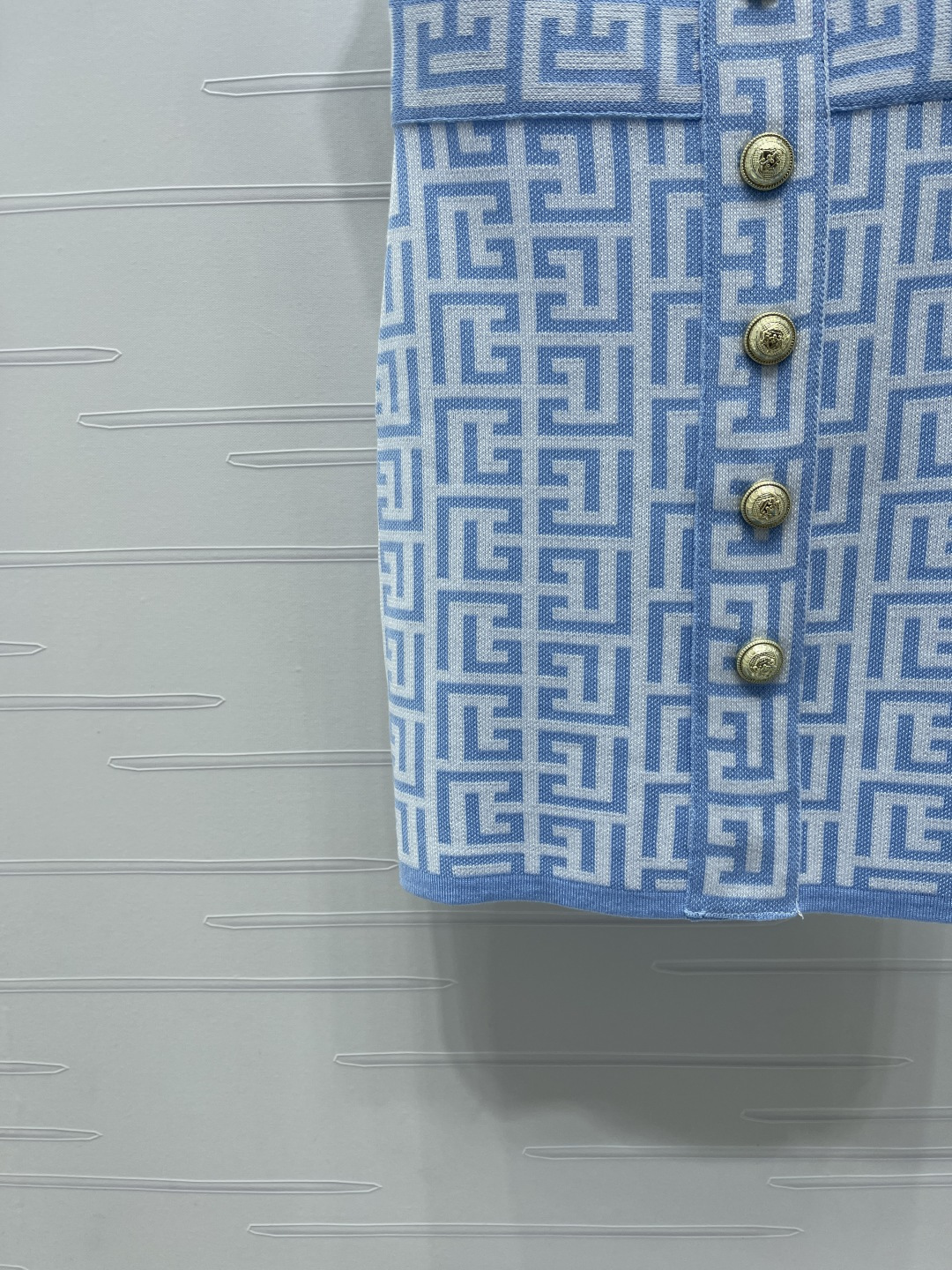 2025 Balmai Knitted Vest Dress: High-Quality Women’s Suit with Stylish Details - 图片 5