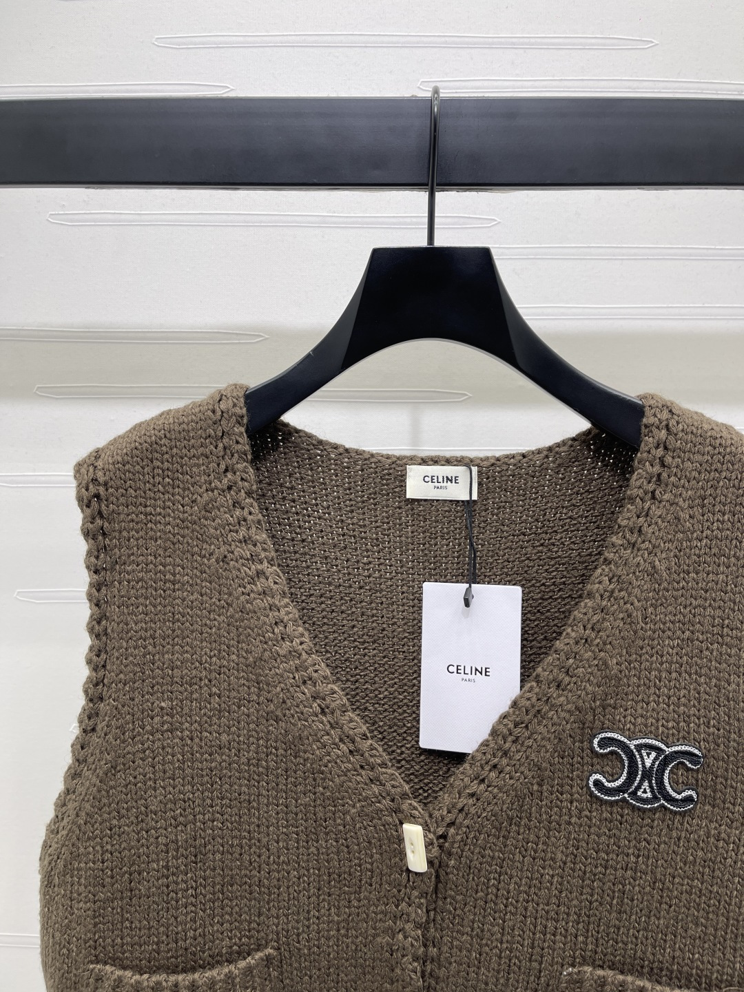 “2025 CELIN* Women’s V-Cruising Vest Suit: High-Quality Custom Wool Line-Making” - 图片 3