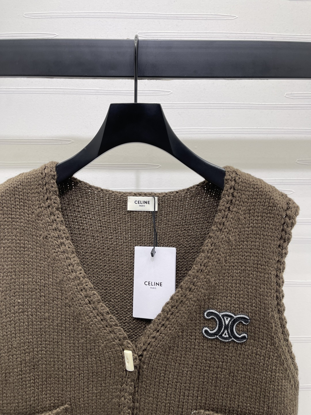 “2025 CELIN* Women’s V-Cruising Vest Suit: High-Quality Custom Wool Line-Making” - 图片 2