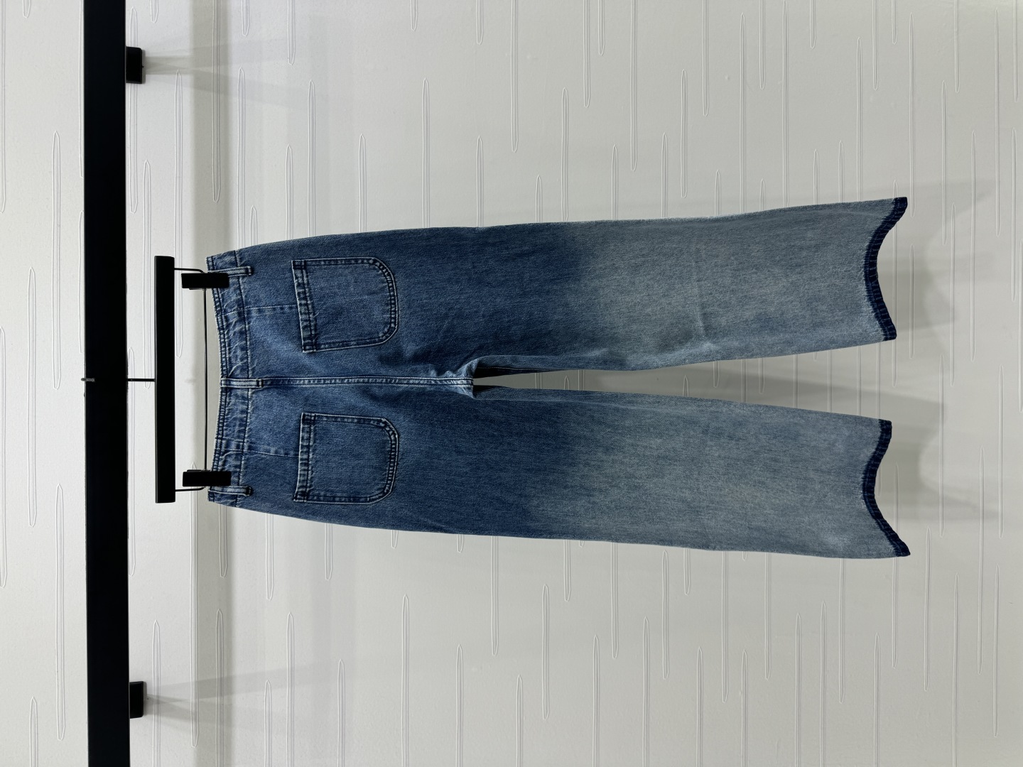“2025 Fall Women’s Suit: Customized Cotton Jeans with High Waist and Wide Legs | High-Quality Fashion” - 图片 7