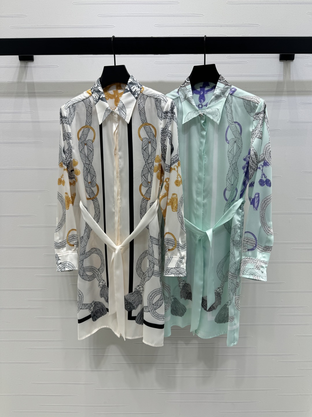 “2025 Early Autumn Women’s Long Sleeve Shirt Collection: Elegant, Comfortable, and Stylish in Stale Cotton” - 图片 1
