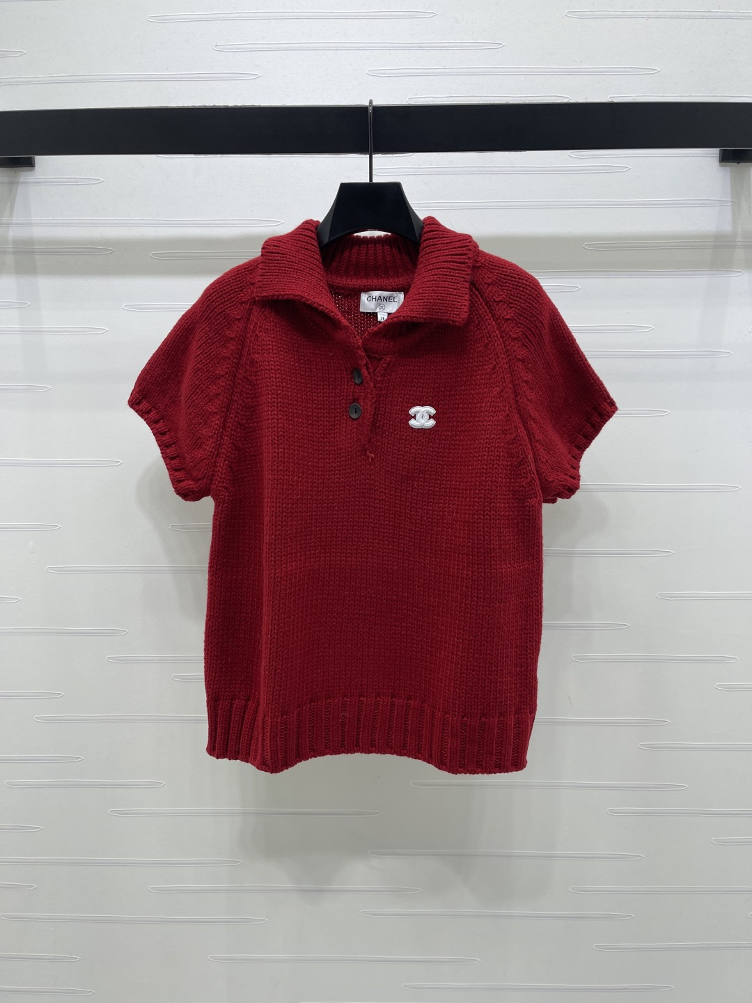 샤넬 여성 크롭 카라 반팔 티셔츠 레플리카 5954 Chanel Women T Shirt