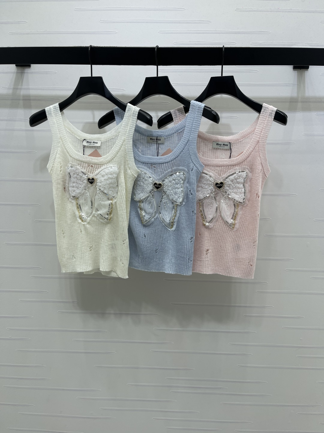미우미우 여성 반팔 102264 Miu Miu T Shirt