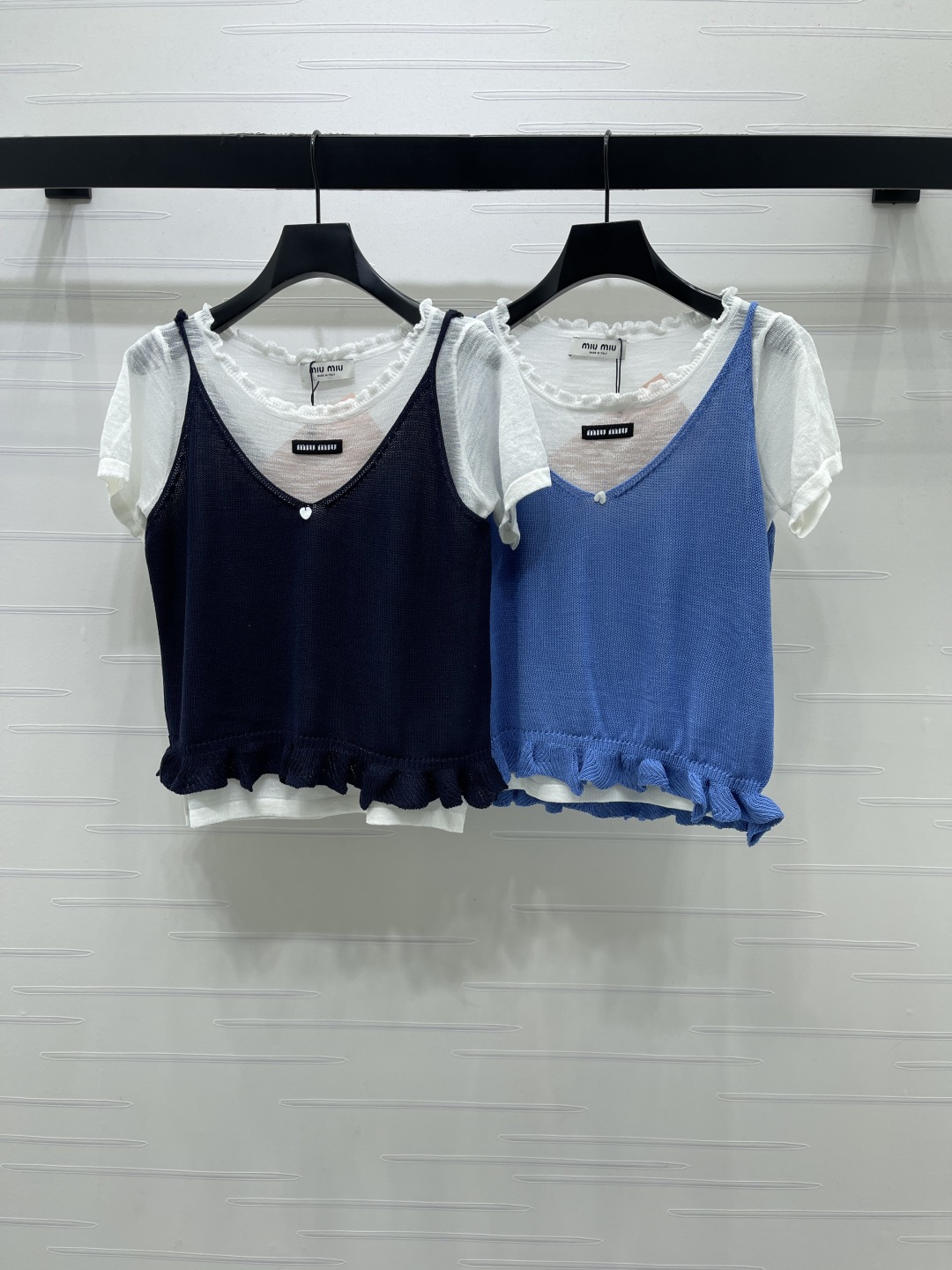 미우미우 여성 반팔 SS 52518